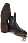 R.M. Williams Comfort Craftsman Boot Black Raw Edge