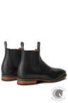 R.M. Williams Comfort Craftsman Boot Black Raw Edge