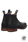 R.M. Williams Comfort Craftsman Boot Black Raw Edge