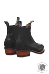 R.M. Williams Comfort Lady Yearling Boot Black Raw Edge