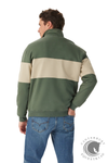R.M. Williams Heritage 1/4 Zip Sweatshirt Spruce Green