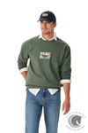 R.M. Williams Heritage Crew Sweatshirt Spruce Green