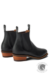 R.M. Williams Comfort Lady Yearling Boot Black Raw Edge