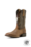Ariat Men's Sport Steer Skull Western Boot
