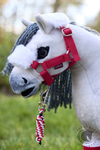 LeMieux Toy Pony Christmas Headcollar & Leadrope Red