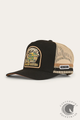 Ringers Western Workhorse Deep Fit Trucker Cap - Black