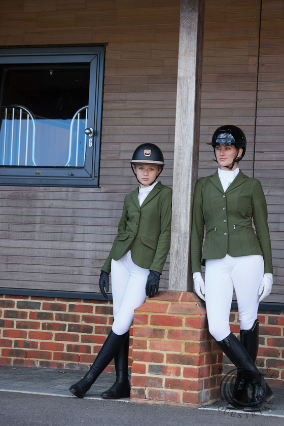 LeMieux Young Rider Kennedy Show Jacket Pine Green