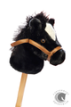 The Petting Zoo 24" Hobby Horse Black