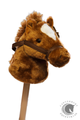 The Petting Zoo 24" Hobby Horse Chestnut