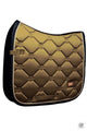 Equestrian Stockholm Golden Brass Dressage Saddle Pad