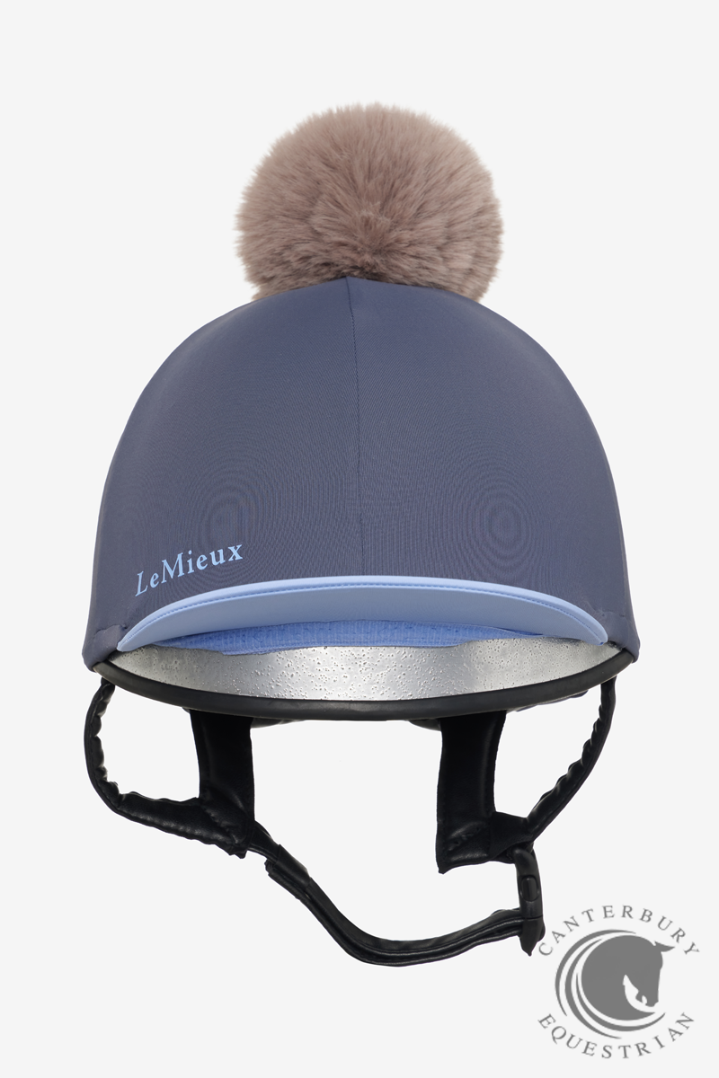 Classique Pom Hat Silk Dusk Blue