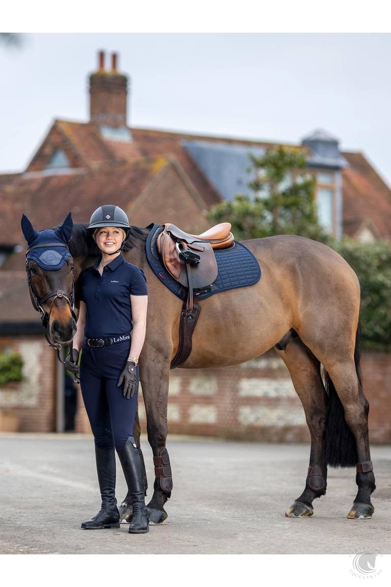 LeMieux Acoustic Pro Fly Hood Navy