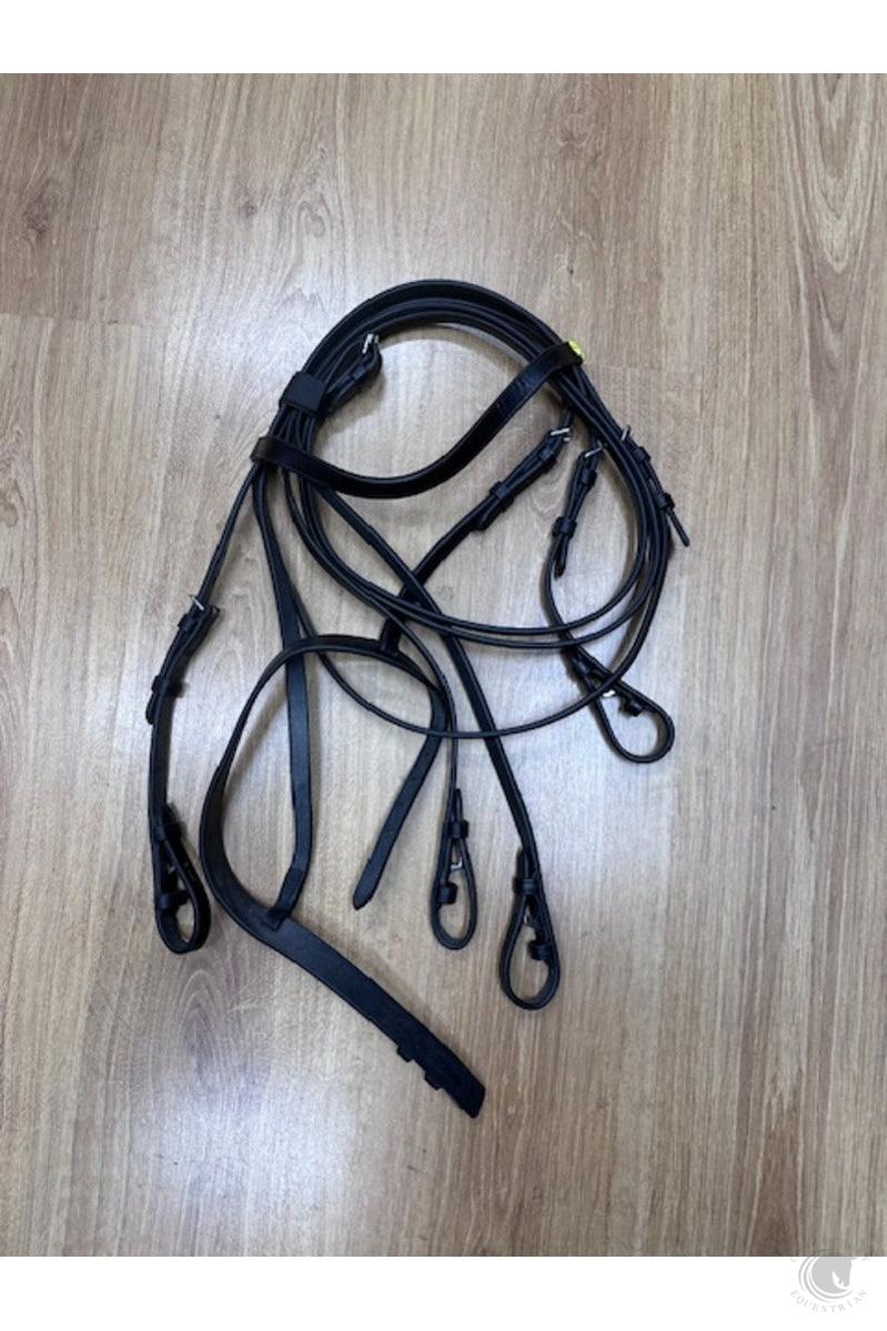 Snaffle Bridle Black Pony