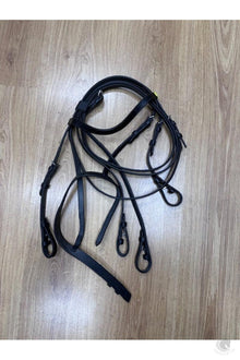  Snaffle Bridle Black Pony