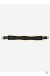 LeMieux Fleece Lined Anatomic Girth Black/Natural
