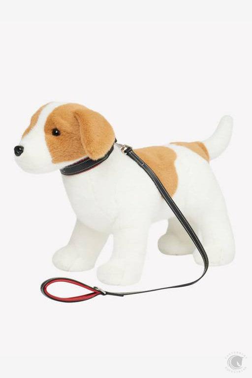 LeMieux Toy Dog Leather Collar and Lead Red
