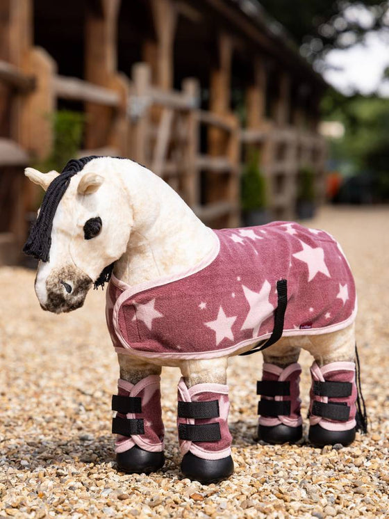 LeMieux Toy Pony Travel Boots & Tail Guard Orchid