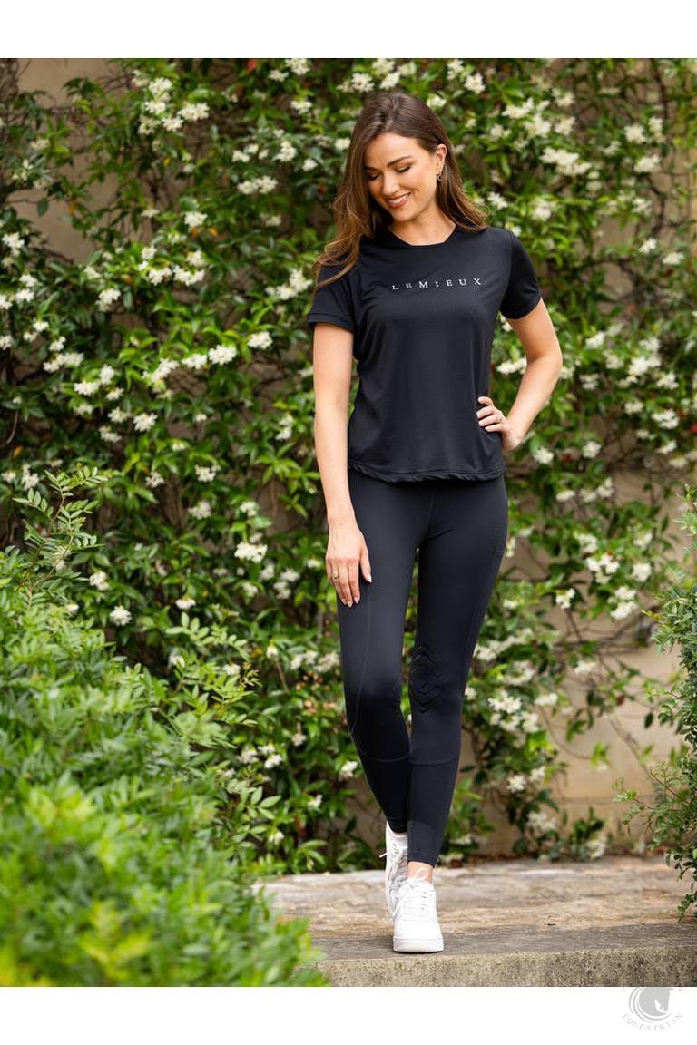 LeMieux Lydia Mesh Legging Navy