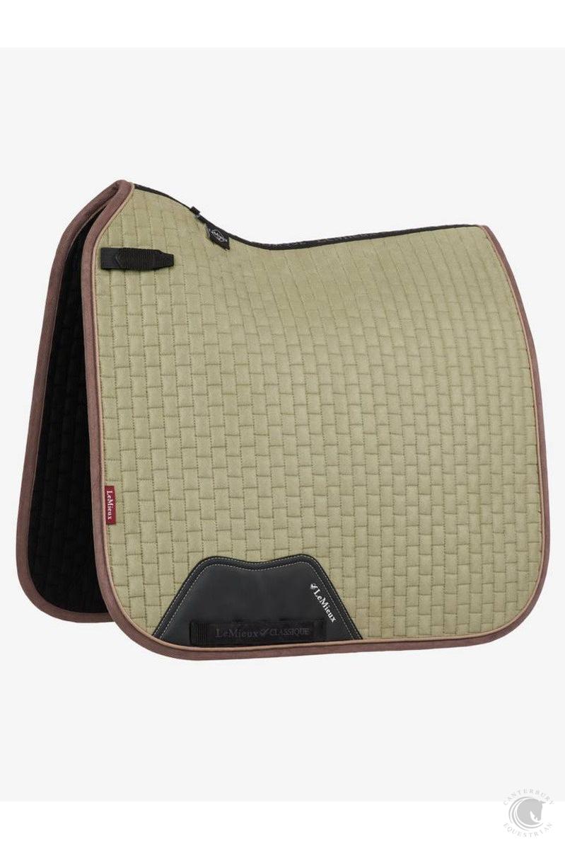 LeMieux Classique Suede Dressage Square Fern