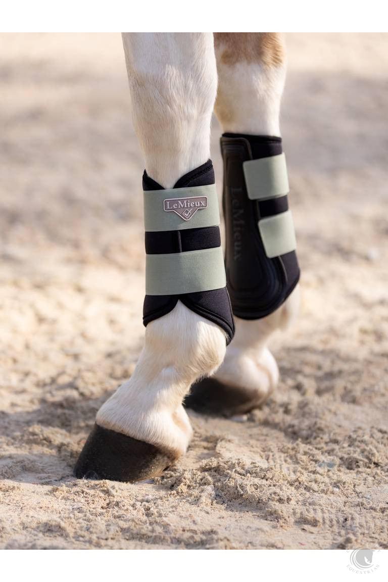 LeMieux Grafter Brushing Boots Fern