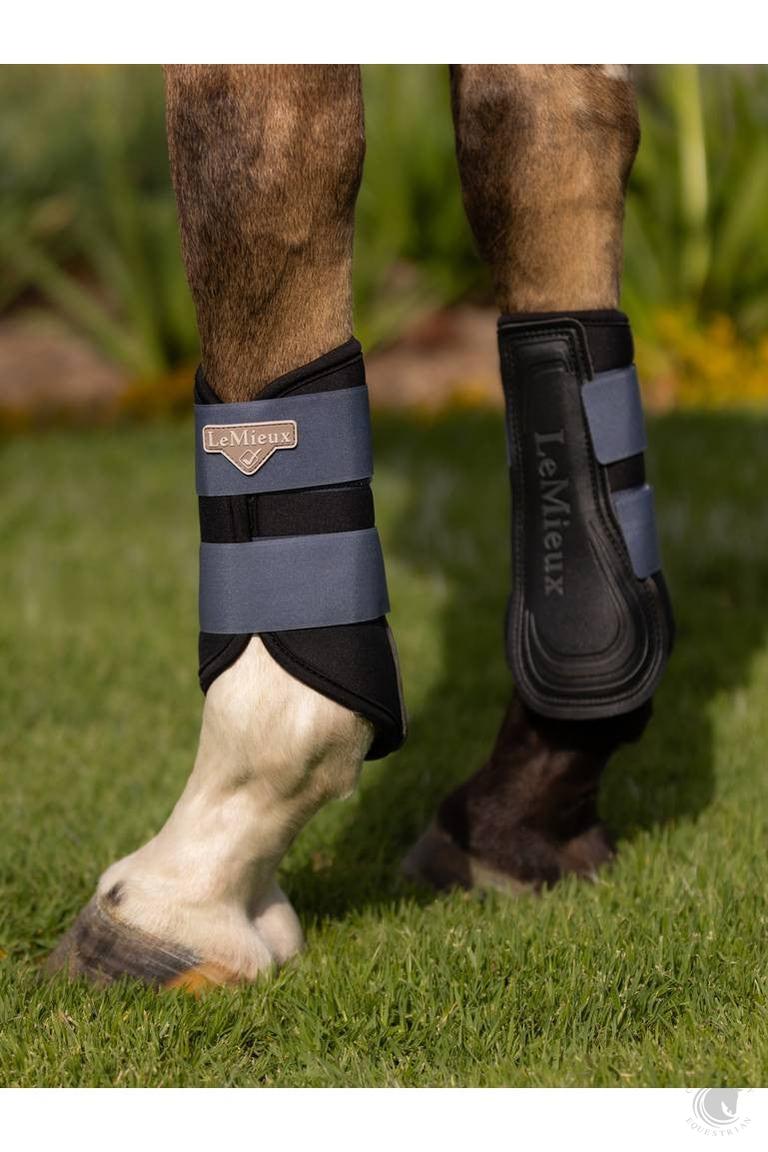 LeMieux Grafter Brushing Boots Jay Blue