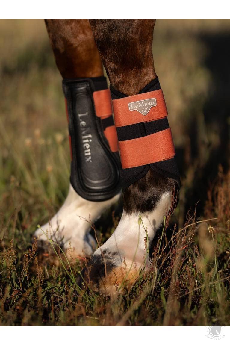 LeMieux Grafter Brushing Boots Apricot