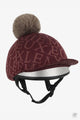 LeMieux Fleur Hat Silk Merlot
