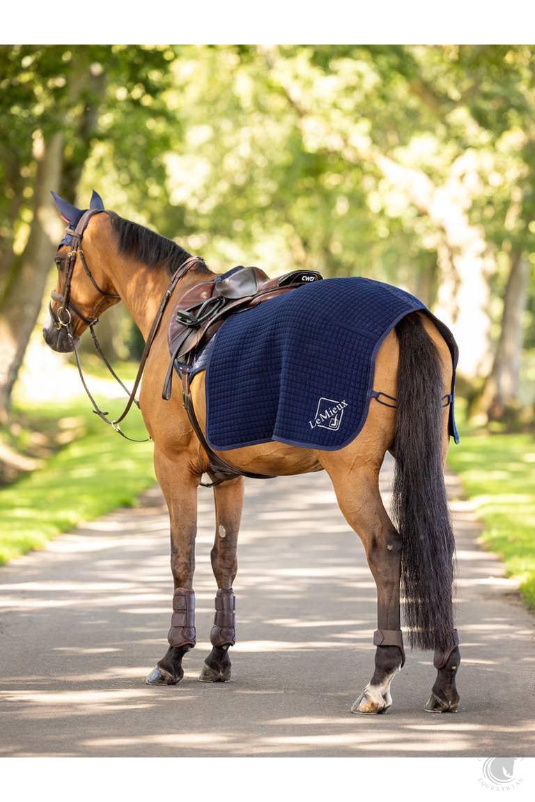 LeMieux Arika Clima-Tek Quarter Sheet Navy