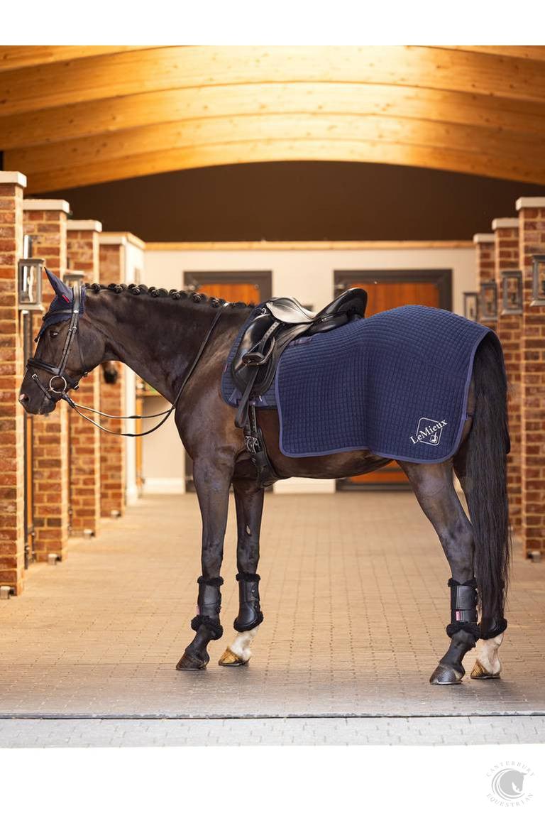 LeMieux Arika Clima-Tek Quarter Sheet Navy