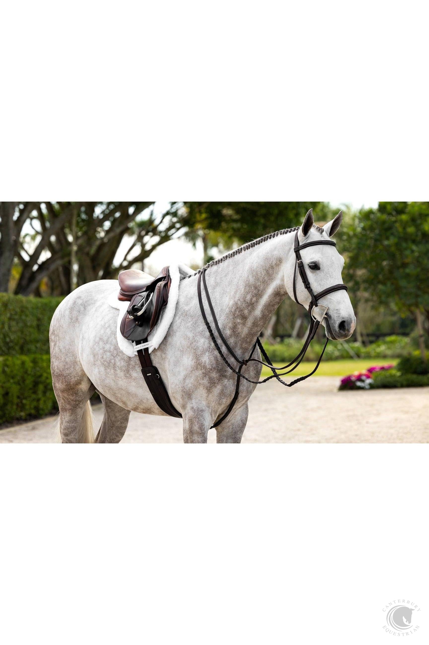 LeMieux Merino+ ProSorb Hunter Saddle Pad White/White