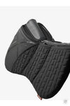 LeMieux ProSorb Plain 3 Pocket Quilted Half Pad Black