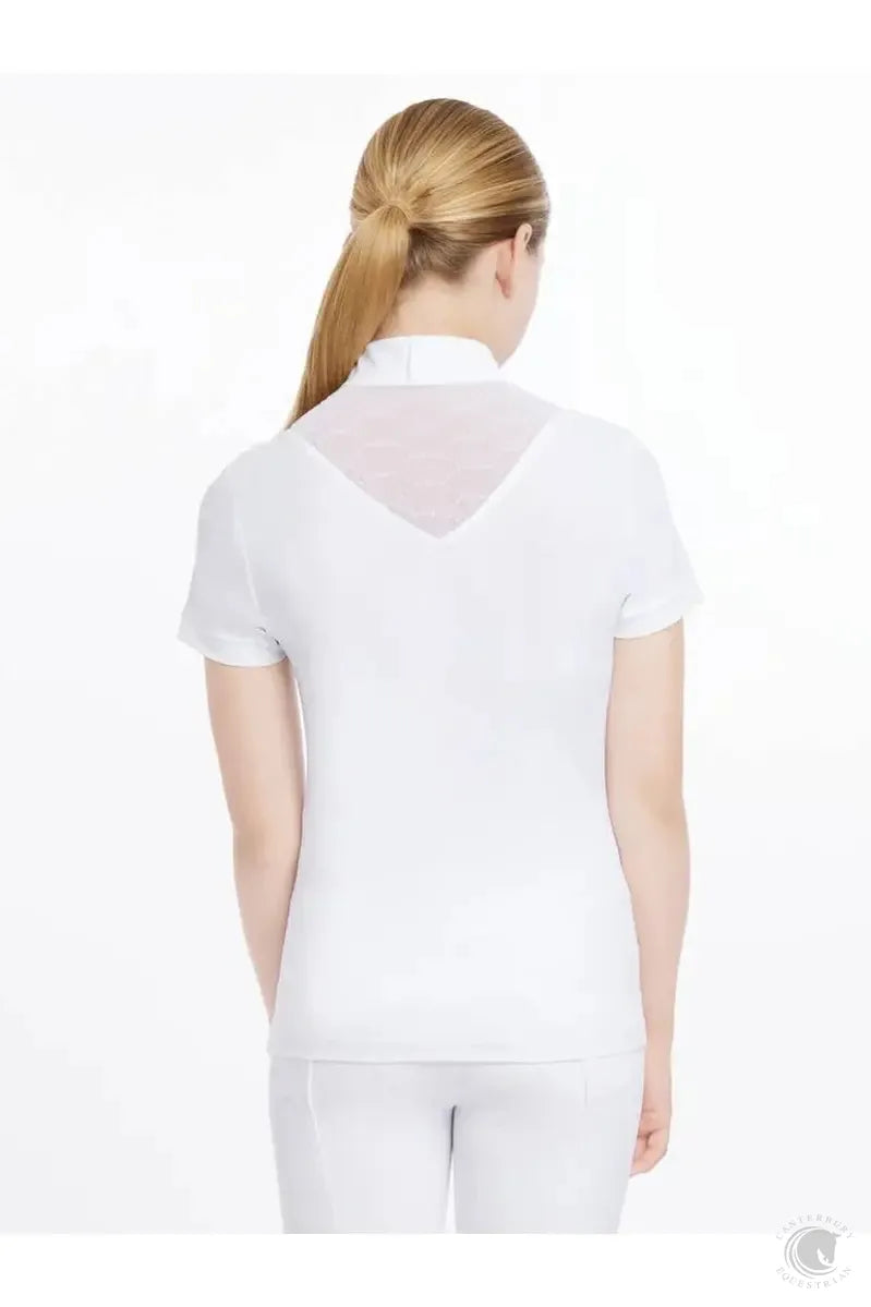 LeMieux Eva Short Sleeve Show Shirt White
