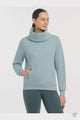 Lemieux Adele Funnel Neck Sweat Glacier