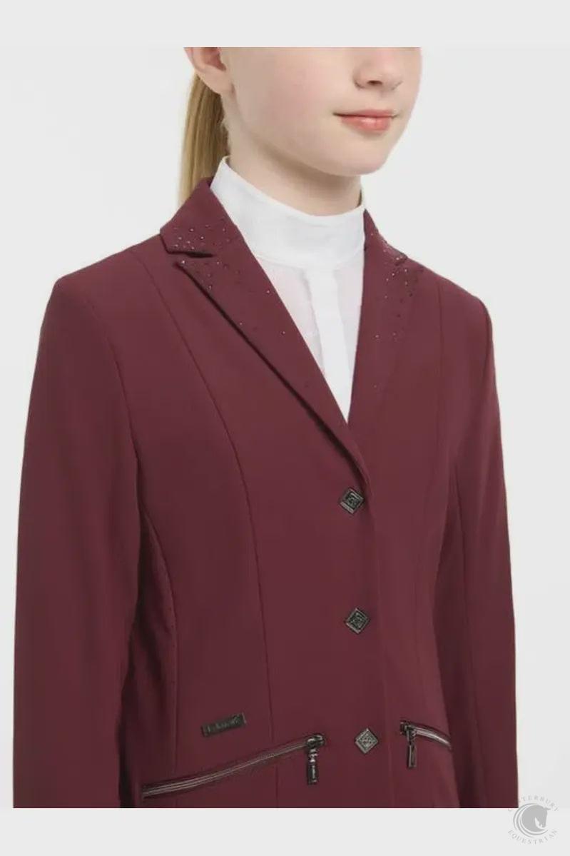 LeMieux Junior Pro Show Jacket Burgundy
