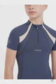 LeMieux Young Rider Short Sleeve Mia Mesh Base Layer Dusk Blue