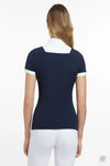 LeMieux Sophia Short Sleeve Show Shirt Navy