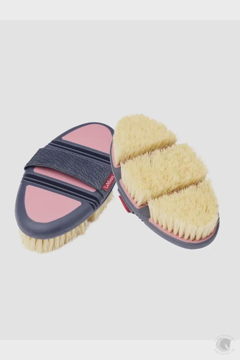 LeMieux Flexi Scrubbing Brush Peony