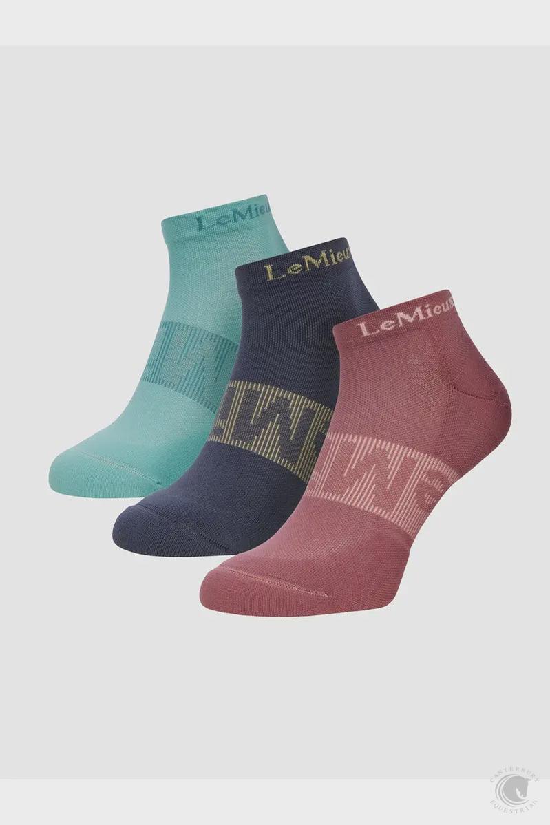 LeMieux Trainer Socks 3 pack
