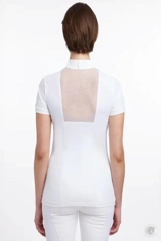 LeMieux Camille Short Sleeve Show Shirt White