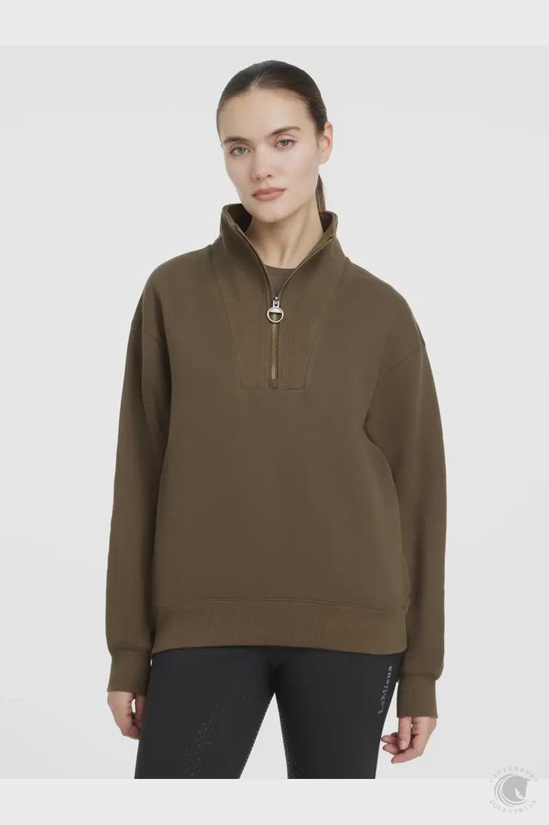 LeMieux Keira Quarter Neck Sweat Alpine