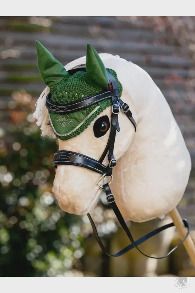 LeMieux Hobby Horse Fly Hood Hunter Green