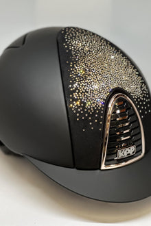  Kep Cromo 2 Sparkling Rain in Black with Rose Gold Detailing and Crystal Logo