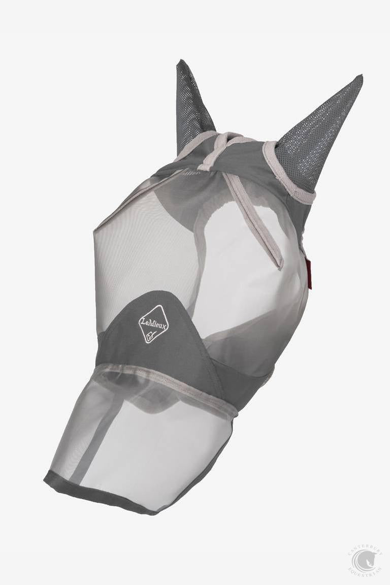 LeMieux ArmourShield Pro Full Fly Mask Grey