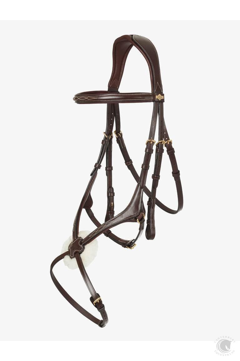 LeMieux Figure 8 Bridle Havana Bridle