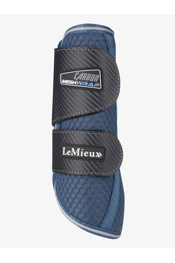 LeMieux Carbon Mesh Wrap Boots Blue