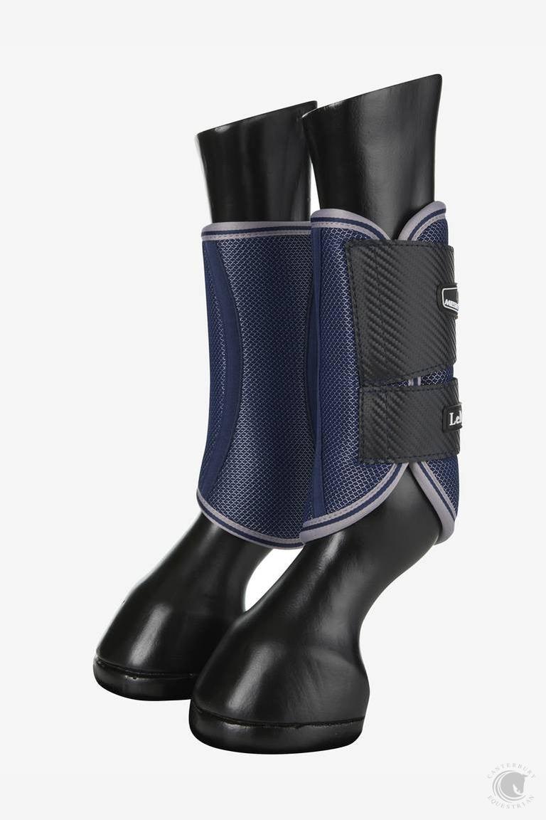 LeMieux Carbon Mesh Wrap Boots Navy