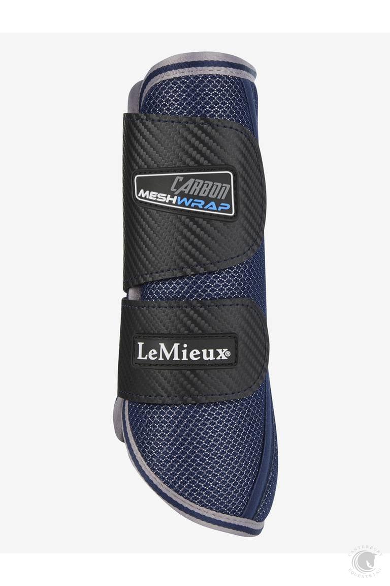 LeMieux Carbon Mesh Wrap Boots Navy