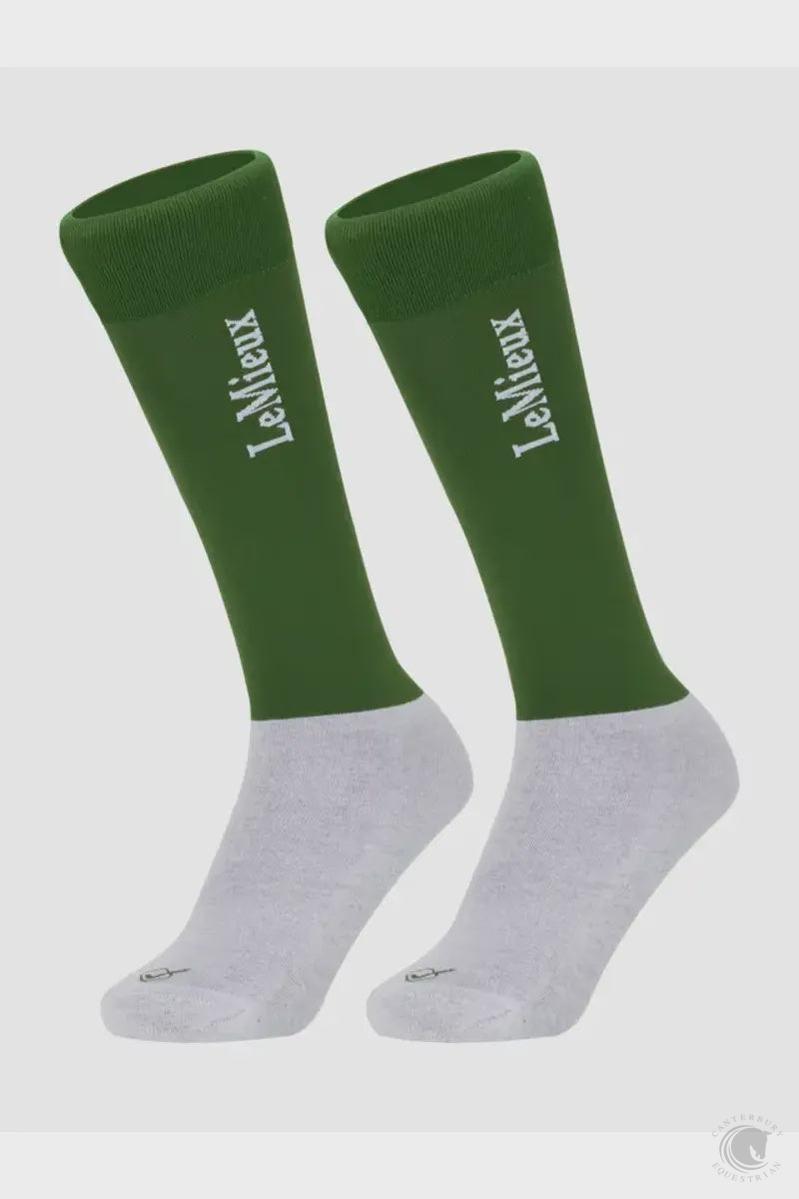 Competition Sock Hunter Green Twin Pack