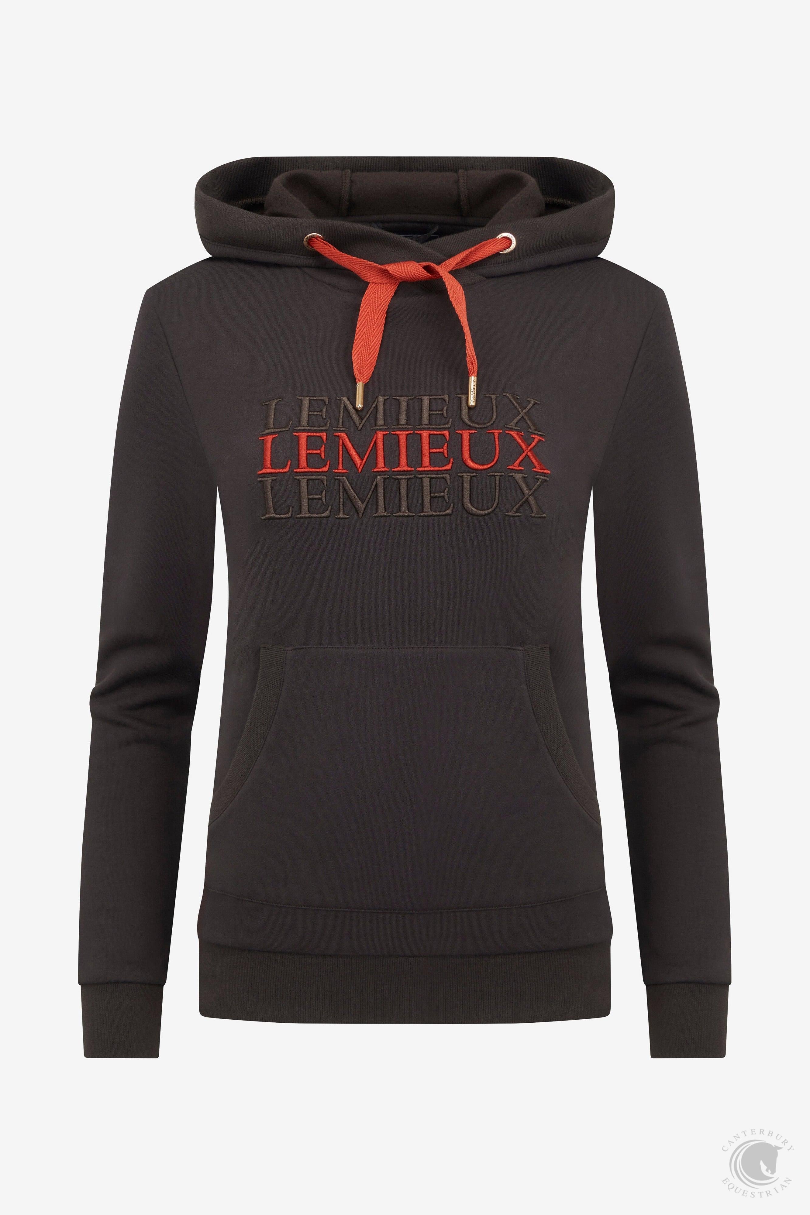 LeMieux Cross Over Hoodie Liquorice