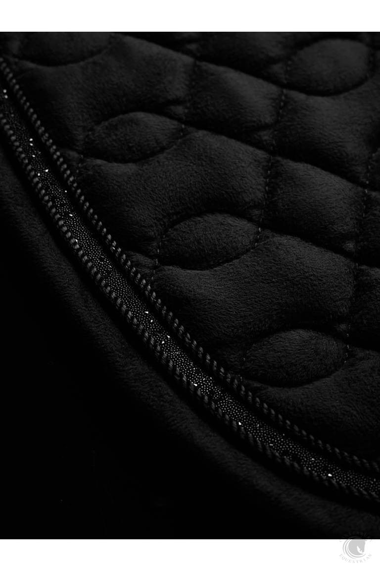 LeMieux Crystal Suede Dressage Square Black